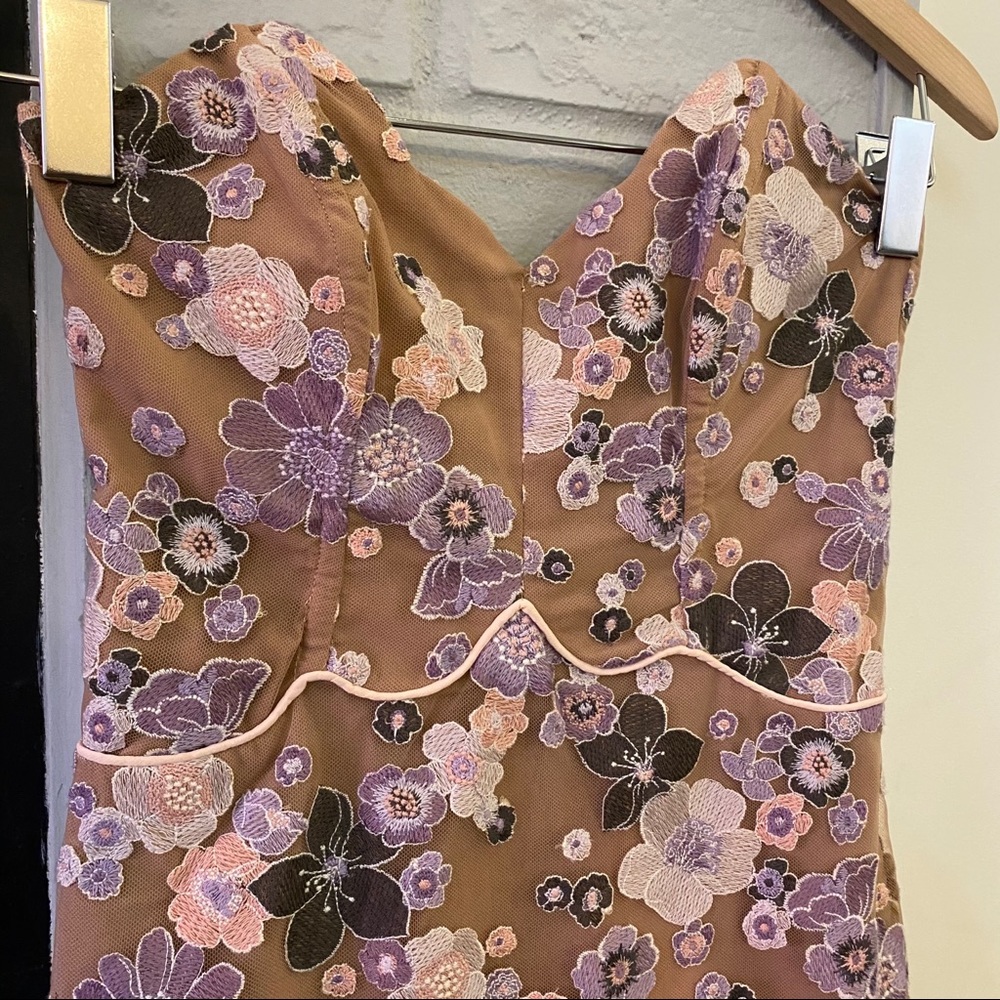 Nwt For Love And Lemons “Posy” Embroidered Dress View 3